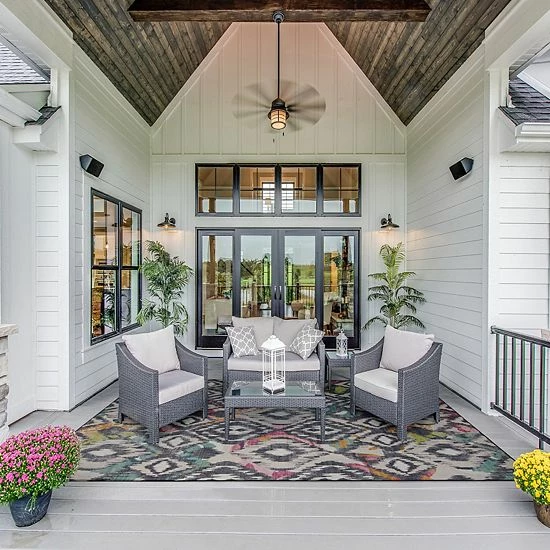 Linon Grayton Outdoor Washable Rug 9 Linon Grayton Outdoor Washable Rug - Image 9