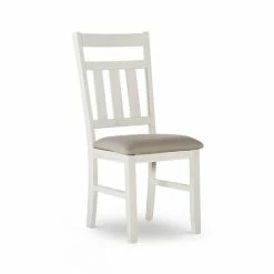 Alternative view of Linon Turino Dining Chair 2-piece Set Smokey White