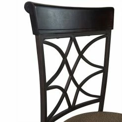 Alternative view of Linon Curves Bar Stool