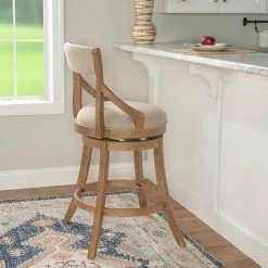 Alternative view of Linon Gilda Big And Tall Barstool