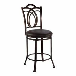 Linon Calif Swivel Counter Stool
