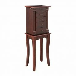 Linon 5-Drawer Jewelry Armoire