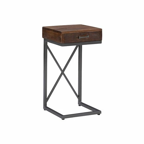 Linon Cammie C-Shaped Side Table 1 Linon Cammie C-Shaped Side Table