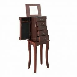 Linon 5-Drawer Jewelry Armoire 7 Linon 5-Drawer Jewelry Armoire -Linon Sales Store unnamed file 439