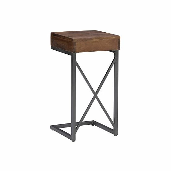 Linon Cammie C-Shaped Side Table 6 Linon Cammie C-Shaped Side Table - Image 6
