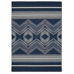 Linon Boynton Outdoor Washable Rug
