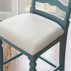 Linon Melva Counter Stool Blue -Linon Sales Store unnamed file 4410