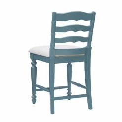 Linon Melva Counter Stool Blue -Linon Sales Store unnamed file 4411