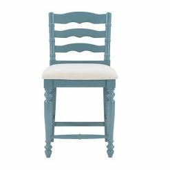 Linon Melva Counter Stool Blue -Linon Sales Store unnamed file 4413