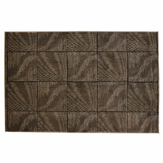 Linon Milan Marcel Area Rug Black 6 Linon Milan Marcel Area Rug Black - Image 6