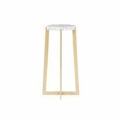 Linon Garcelle Marble Top Drink Table -Linon Sales Store unnamed file 4508