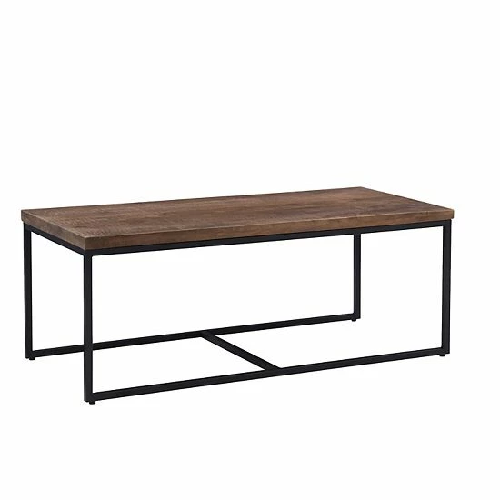 Linon Ellery Coffee Table & End Table 2-piece Set 4 Linon Ellery Coffee Table & End Table 2-piece Set - Image 4
