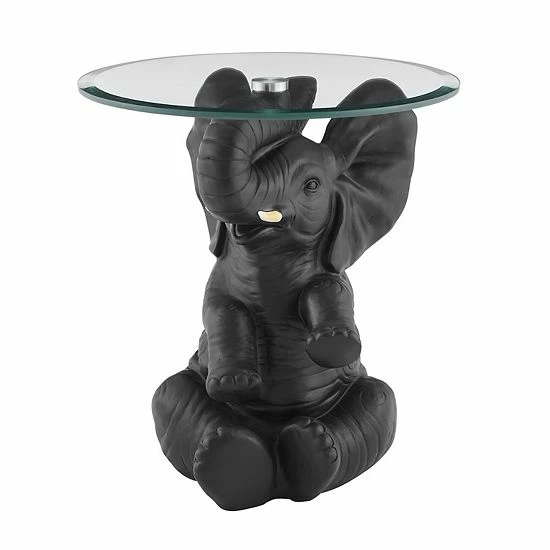 Linon Ernie Elephant End Table 1 Linon Ernie Elephant End Table