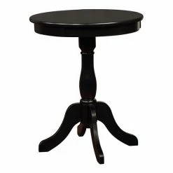 Linon Round End Table Black 17 Linon Round End Table Black -Linon Sales Store unnamed file 458