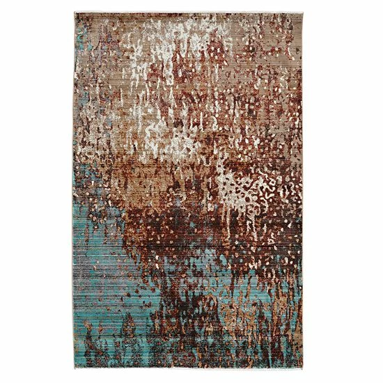 Linon Illusions Multi-Colored Rug 1 Linon Illusions Multi-Colored Rug
