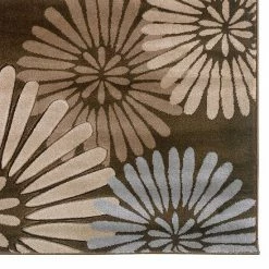 Linon Milan Floral Rug Brown -Linon Sales Store unnamed file 4602