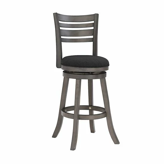 Linon Tegan Swivel Bar Stool 1 Linon Tegan Swivel Bar Stool