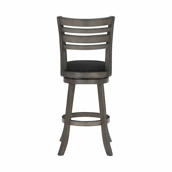 Linon Tegan Swivel Bar Stool 5 Linon Tegan Swivel Bar Stool - Image 5