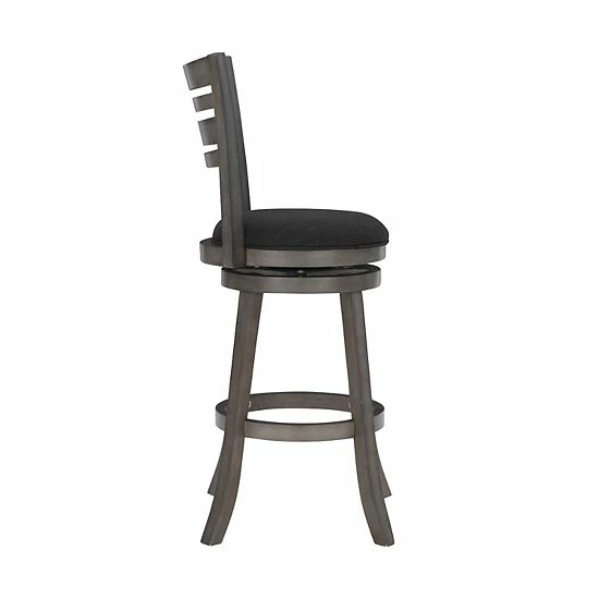 Linon Tegan Swivel Bar Stool 8 Linon Tegan Swivel Bar Stool - Image 8