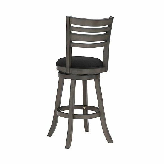 Linon Tegan Swivel Bar Stool 9 Linon Tegan Swivel Bar Stool - Image 9