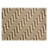 Linon Roma ZigZag Rug Ivory Beige