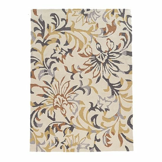 Linon Trio Branches Rug 1 Linon Trio Branches Rug