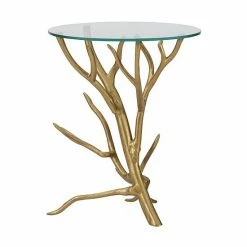 Linon Burmil Branch Side Table