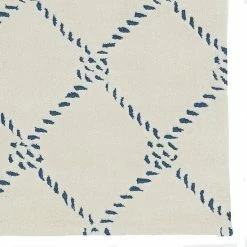 Alternative view of Linon Trio Rope Design Rug