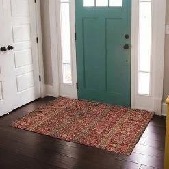 Alternative view of Linon Washable Neil Area Rug