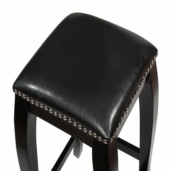 Linon Scottish Square Counter Stool 2 Linon Scottish Square Counter Stool - Image 2