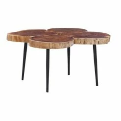 Linon Aspen Live Edge Small Coffee Table