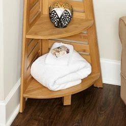 Linon Bracken Bamboo Corner Shelf -Linon Sales Store unnamed file 4907