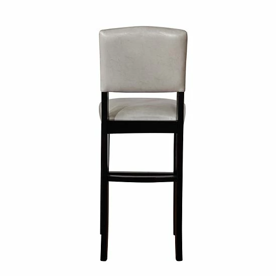 Linon Monaco Gray Bar Stool 4 Linon Monaco Gray Bar Stool - Image 4