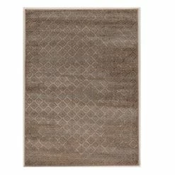 Linon Jewel Vintage Medium Brown Beige Brown