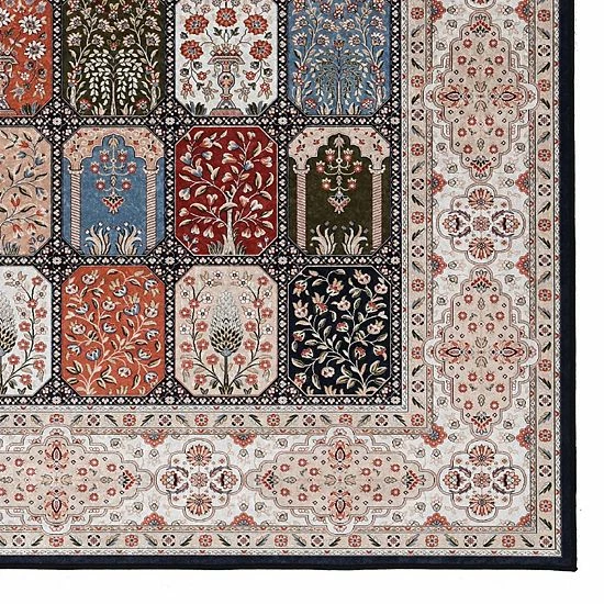 Linon Emerald Lisbon Rug 3 Linon Emerald Lisbon Rug - Image 3