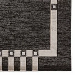Alternative view of Linon Milan Gray Geometric Rug