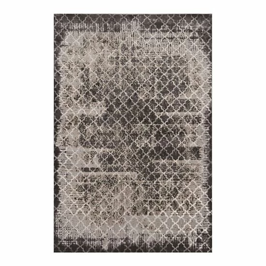 Linon Evolution Distress Trellis II Rug 1 Linon Evolution Distress Trellis II Rug