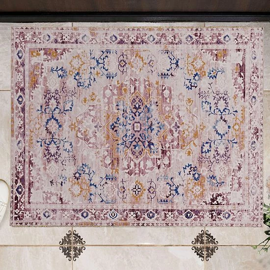 Linon Micah Washable Rug 5 Linon Micah Washable Rug - Image 5