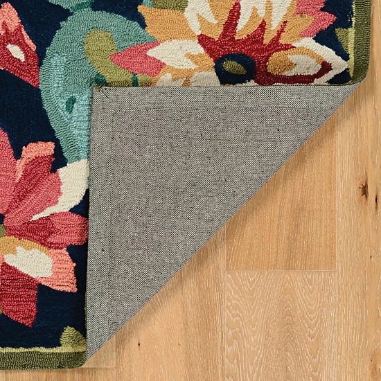 Linon Trio Cactus Rug 3 Linon Trio Cactus Rug - Image 3