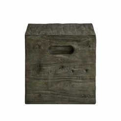 Linon Warner Crate End Table Gray -Linon Sales Store unnamed file 5250