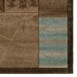 Linon Milan Framed Patchwork II Rug Black 9 Linon Milan Framed Patchwork II Rug Black -Linon Sales Store unnamed file 5255