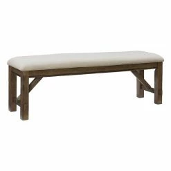 Linon Turino Padded Bench Gray 17 Linon Turino Padded Bench Gray -Linon Sales Store unnamed file 530