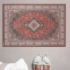 Alternative view of Linon Emerald Marcie Rug