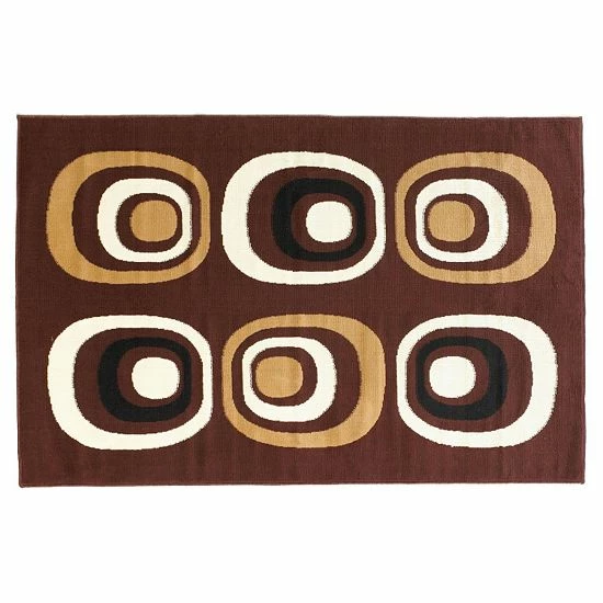 Linon Capri Geometric Rug - 4'3'' X 7'3'' 1 Linon Capri Geometric Rug - 4'3'' X 7'3''