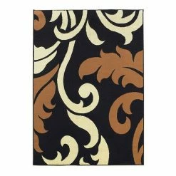 Linon Capri Framed Damask Rug - 4'3'' X 7'3'' Black Multi 11 Linon Capri Framed Damask Rug - 4'3'' X 7'3'' Black Multi -Linon Sales Store unnamed file 5428