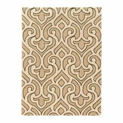 Linon Trio Neutral Design Rug