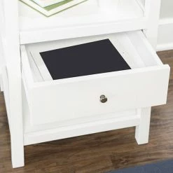 Linon Palmer End Table White -Linon Sales Store unnamed file 548