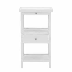 Linon Palmer End Table White -Linon Sales Store unnamed file 552