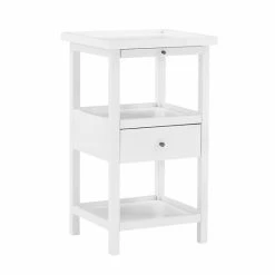 Linon Palmer End Table White -Linon Sales Store unnamed file 553