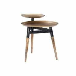 Linon Amery Two-Tiered Side Table